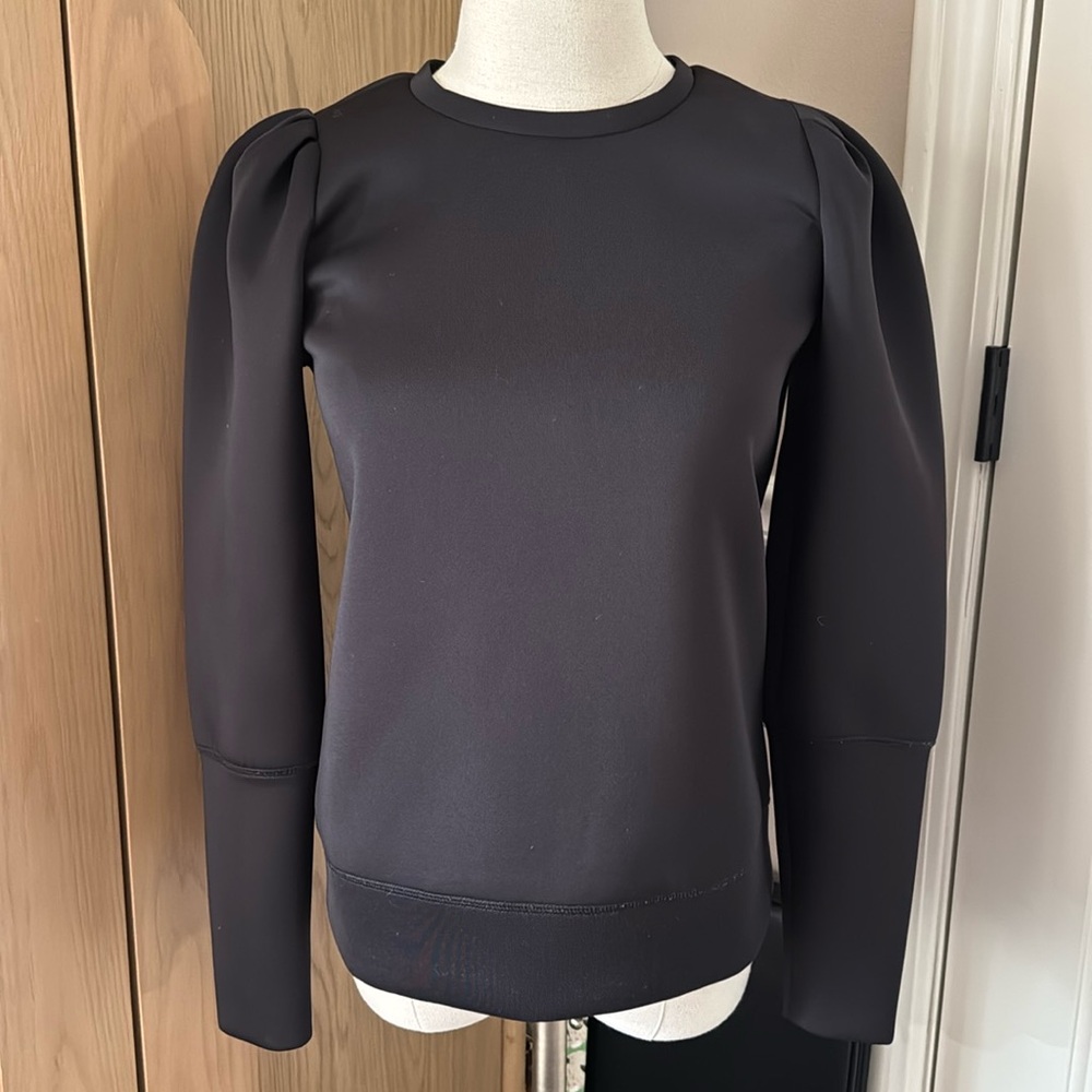 Stella & Dot Puff Sleeve Top - Polyester/Spandex